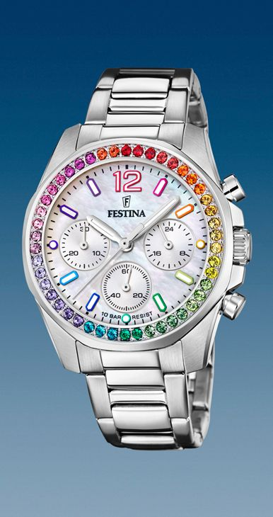 Deze festina is een elegante polshorloge, perfect voor dagelijks gebruik of speciale gelegenheden. Dit horloge is ontworpen om stijl en functionaliteit te combineren. Draag het stevig om je pols voor een comfortabele pasvorm, passend bij zowel casual als formele outfits. Voeg tijdloze klasse toe aan je look met dit veelzijdige uurwerk.
Prachtig te combineren met allerlei kleuren van uw kleding.