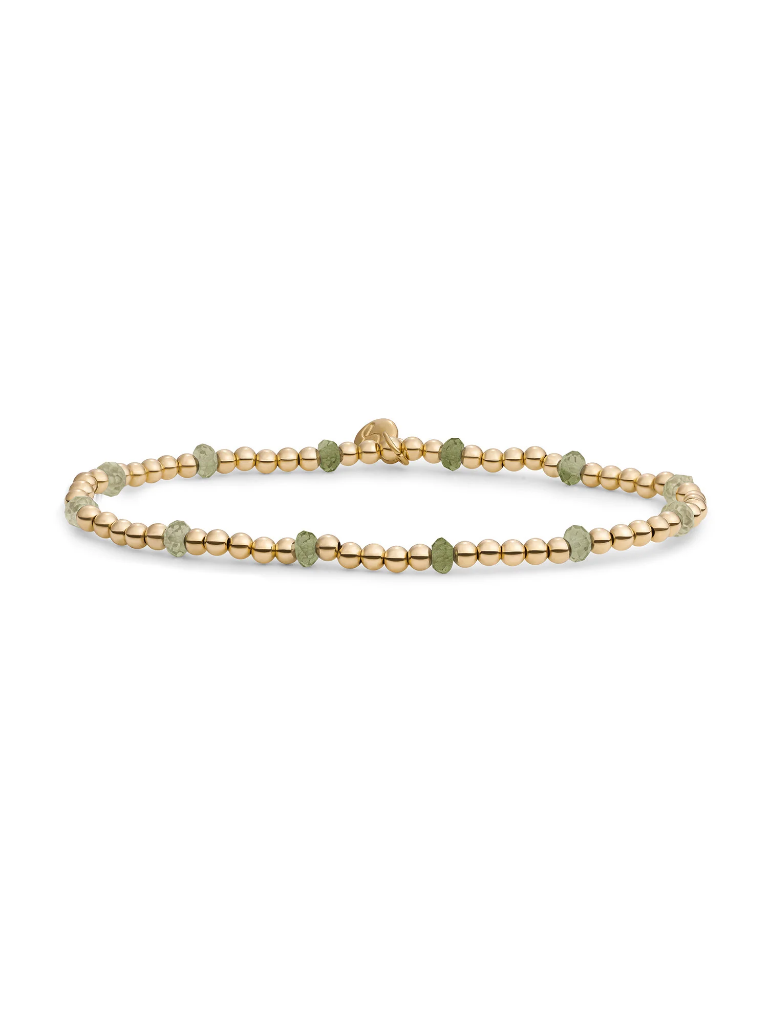 De Reverse Roundel Armband Lime Jade is een elegant en verfrissend accessoire dat kalmte en optimisme uitstraalt. De lichtgroene edelsteen geeft een zachte glans die doet denken aan lente, vernieuwing en frisheid. Lime Jade staat symbool voor rust, harmonie en groei – een betekenisvol sieraad voor wie bewust kiest. De ronde vorm ligt soepel om de pols en voelt licht aan. Combineer deze armband met andere zachte kleuren of draag haar solo als een sereen accent. Een sieraad dat lichtheid en verfijning in balans brengt, elke dag opnieuw.