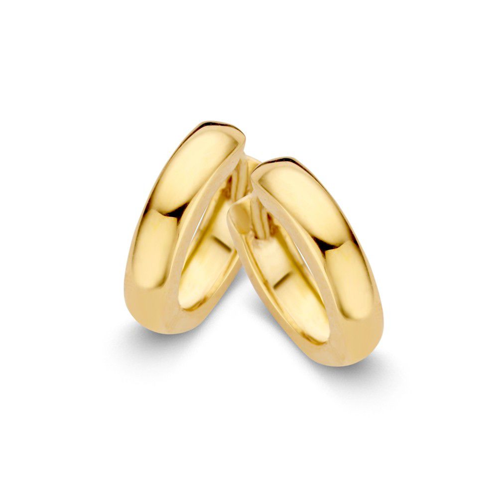 Excellent Jewelry geelgouden oorringen met een doorsnede van 12mm