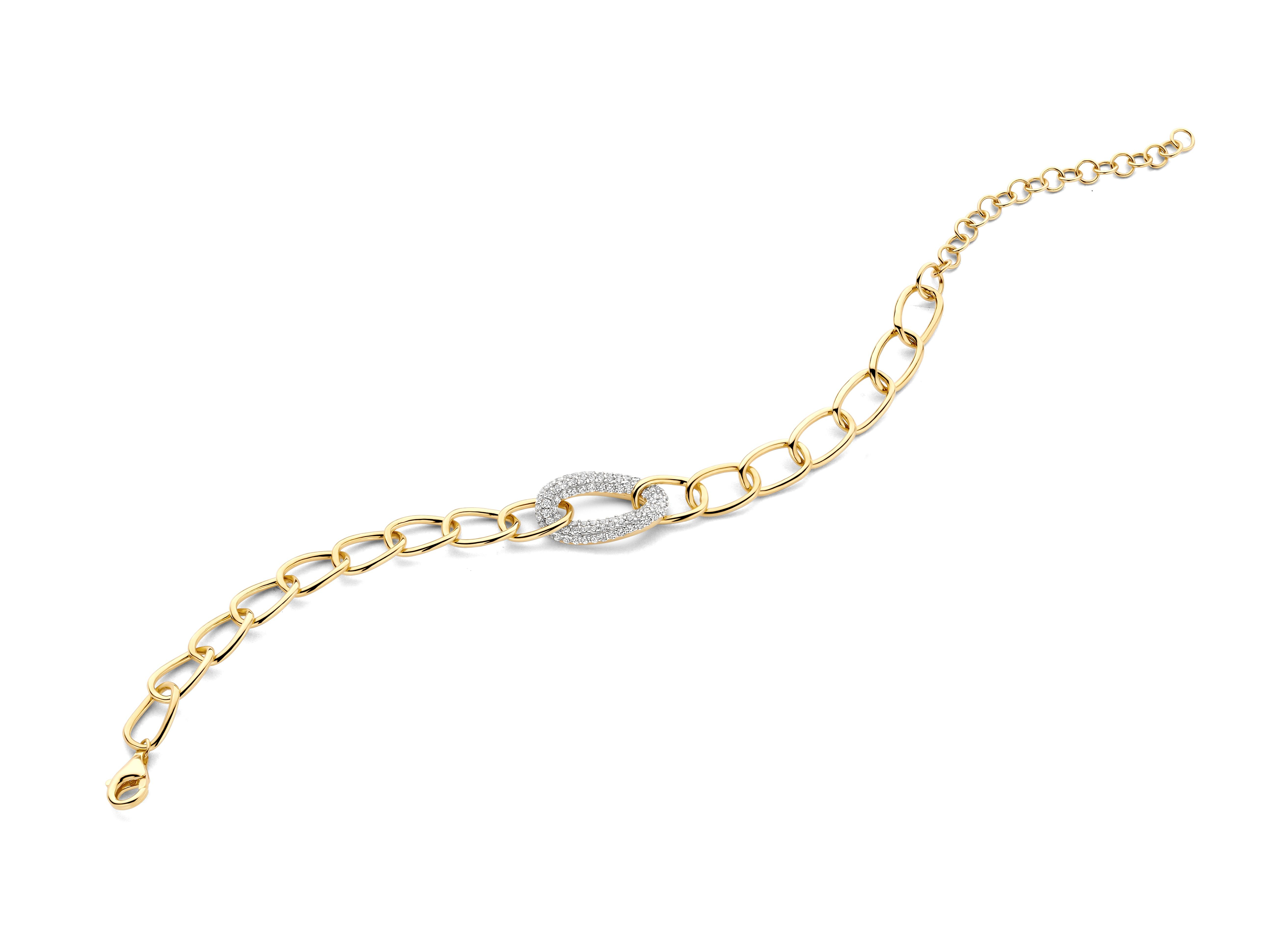 De BR2620G is een elegante armband, perfect voor elke sieradenliefhebber. Deze stijlvolle bracelet voegt verfijning toe aan elke outfit. Draag hem solo voor een subtiele uitstraling of combineer met andere sieraden voor een opvallende look. Ideaal voor zowel dagelijks gebruik als speciale gelegenheden, dankzij de veelzijdige en tijdloze stijl.