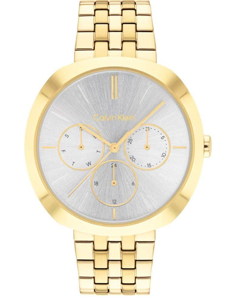 Dit product, modelnummer CK25200336, is een stijlvol horloge van het merk Calvin Klein. Het is een polshorloge, ideaal voor dagelijks gebruik en speciale gelegenheden. Draag het om uw pols voor de meest comfortabele pasvorm en voeg een tijdloze elegantie toe aan elke outfit. Perfect voor zowel zakelijke als casual looks.