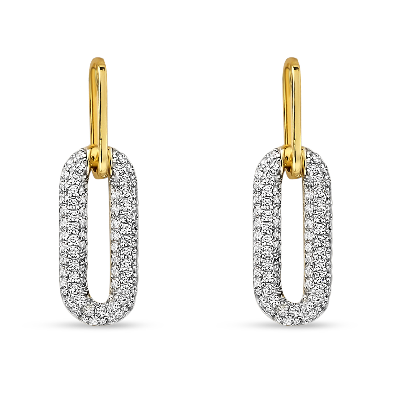 De EA2548G creolen zijn elegante juwelen die elke look verbeteren. Ideaal voor zowel dagelijkse draag als speciale gelegenheden door hun verfijnde ontwerp. Deze oorbellen zijn perfect te combineren met opgestoken haar of een paardenstaart om hun pracht te accentueren. Voeg een vleugje klasse toe aan je outfit met deze tijdloze creolen.