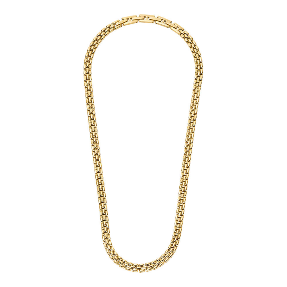 De FOSSIL ARDEN COLLIER JF04900710 is een stijlvol sieraad dat de perfecte toevoeging is aan elke outfit. Deze halsketting valt in de categorie juwelen en is ideaal voor zowel dagelijks gebruik als speciale gelegenheden. Draag het met een elegante top of jurk om je look compleet te maken. 