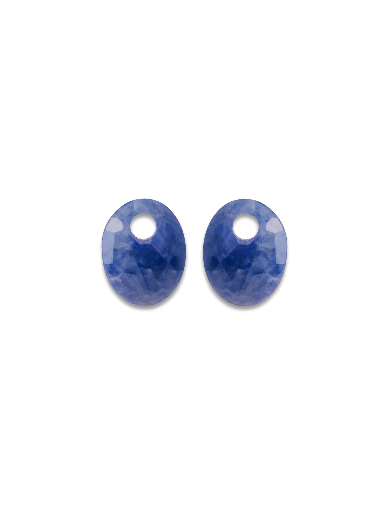 Sparkling Jewels oorstenen Sodalite small oval
