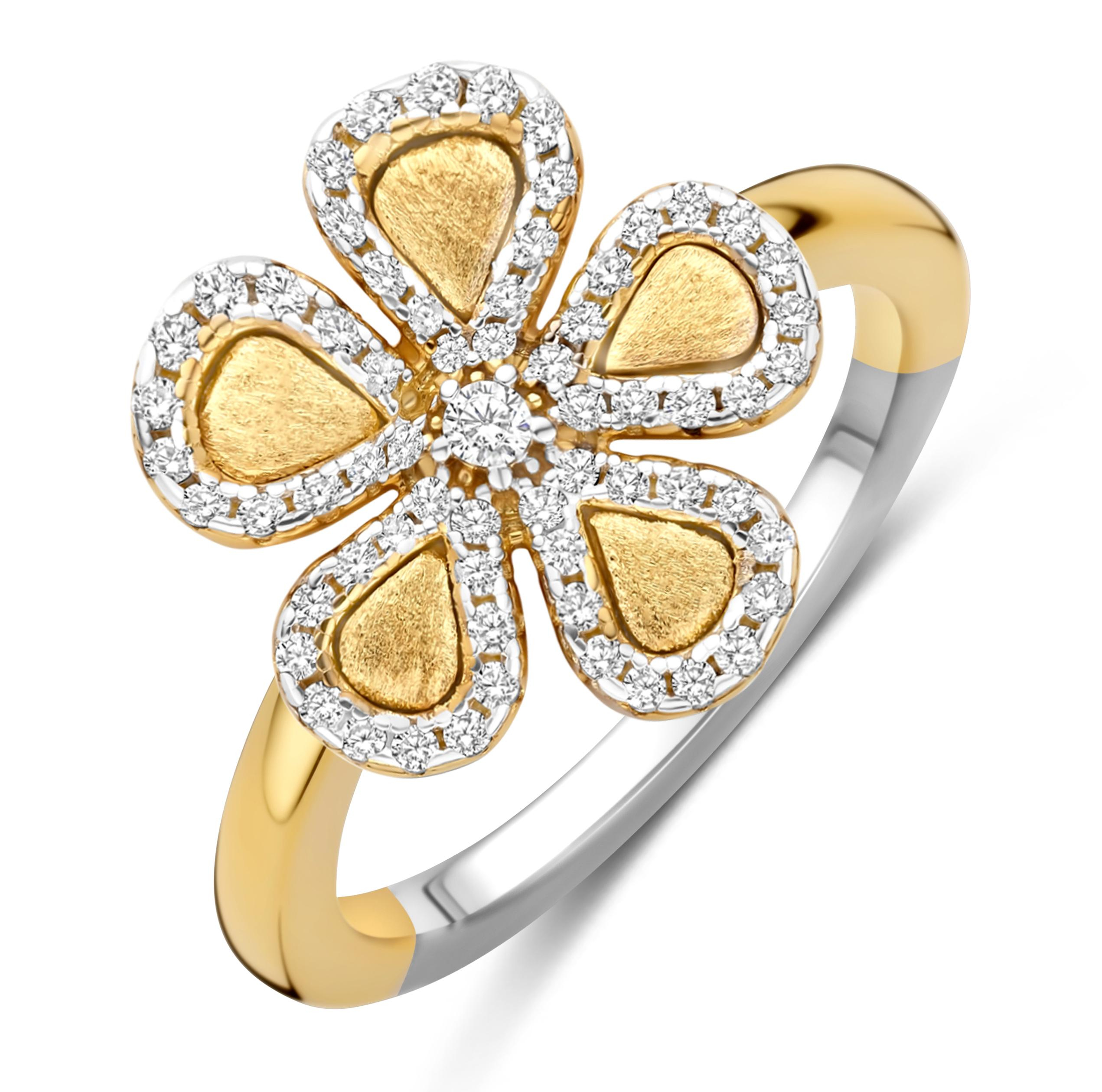 Ring in verguld 18 k van het merk Silver Rose 