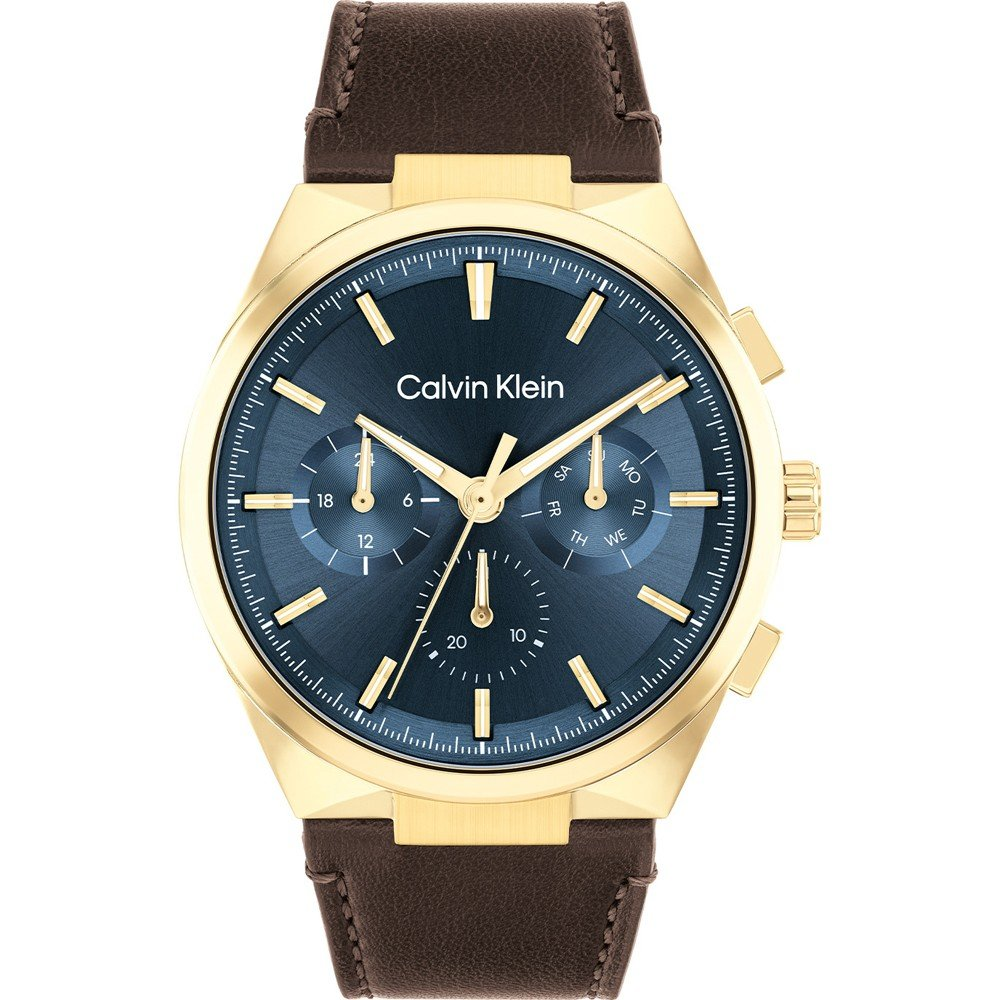 Modelnummer 25200445 van het merk Calvin Klein. Dit horloge is een veelzijdig en stijlvol sieraad dat elke outfit compleet maakt. Draag het als een opvallend accessoire bij zowel formele als casual gelegenheden. Combineer met andere sieraden voor een gelaagde look of draag het solo voor een subtiele elegantie.