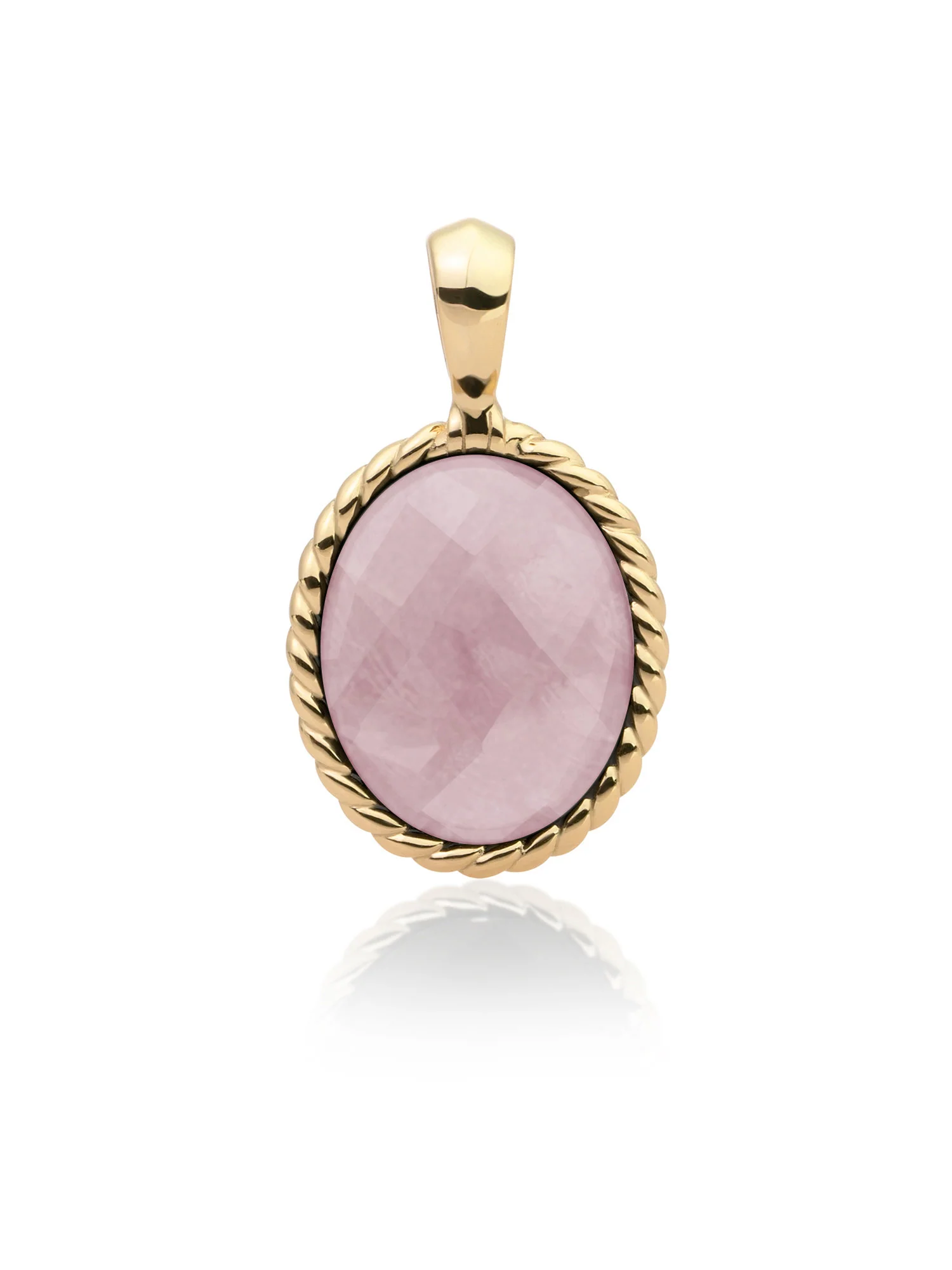 De Twist Pendant Pink Opalite edelsteen is een zachte en elegante keuze voor een hanger met beweging. De draaiende vorm vangt het licht subtiel, terwijl de parelmoerachtige roze kleur zorgt voor een dromerige uitstraling. Pink Opalite wordt geassocieerd met emotionele balans en tederheid – een betekenisvolle steen voor wie rust en liefde wil uitstralen. Deze edelsteen komt prachtig tot zijn recht in hangers die zowel stijlvol als persoonlijk mogen aanvoelen. Combineer met zachte metalen en pastelkleuren voor een serene, vrouwelijke uitstraling.