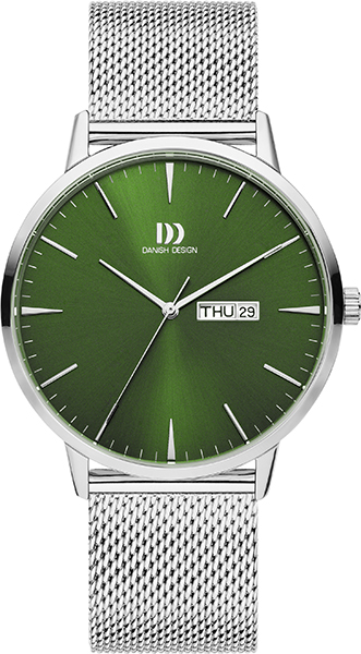 Dit is een horloge van het merk Danish Design gemaakt voor heren.
De specificaties zijn als volgt:
Kastmaat: 41 mm
Kastdikte: 7,2
Bandlengte: 120
Bandbreedte: 20
Waterdichtheid: 3 ATM / 30 Meter / 100 Feet
Dit horloge heeft de volgende functies/eigenschappen:
Datumaanduiding
Dagaanduiding