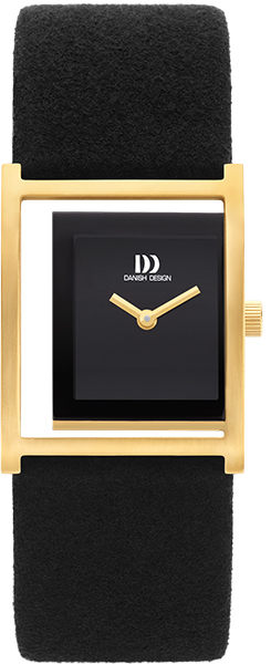 De DANISH DESIGN HORLOGE IV11Q1292 is een elegante analoge quartz horloge met een rechthoekige roestvrijstalen kast van 26,5 mm in goudkleur. De zwarte wijzerplaat zonder index en canvas band van 24 mm zorgen voor een stijlvolle uitstraling. Dit waterdichte horloge (niveau 3) is perfect voor dagelijks gebruik en formele gelegenheden. Draag het om uw pols voor een moderne look.