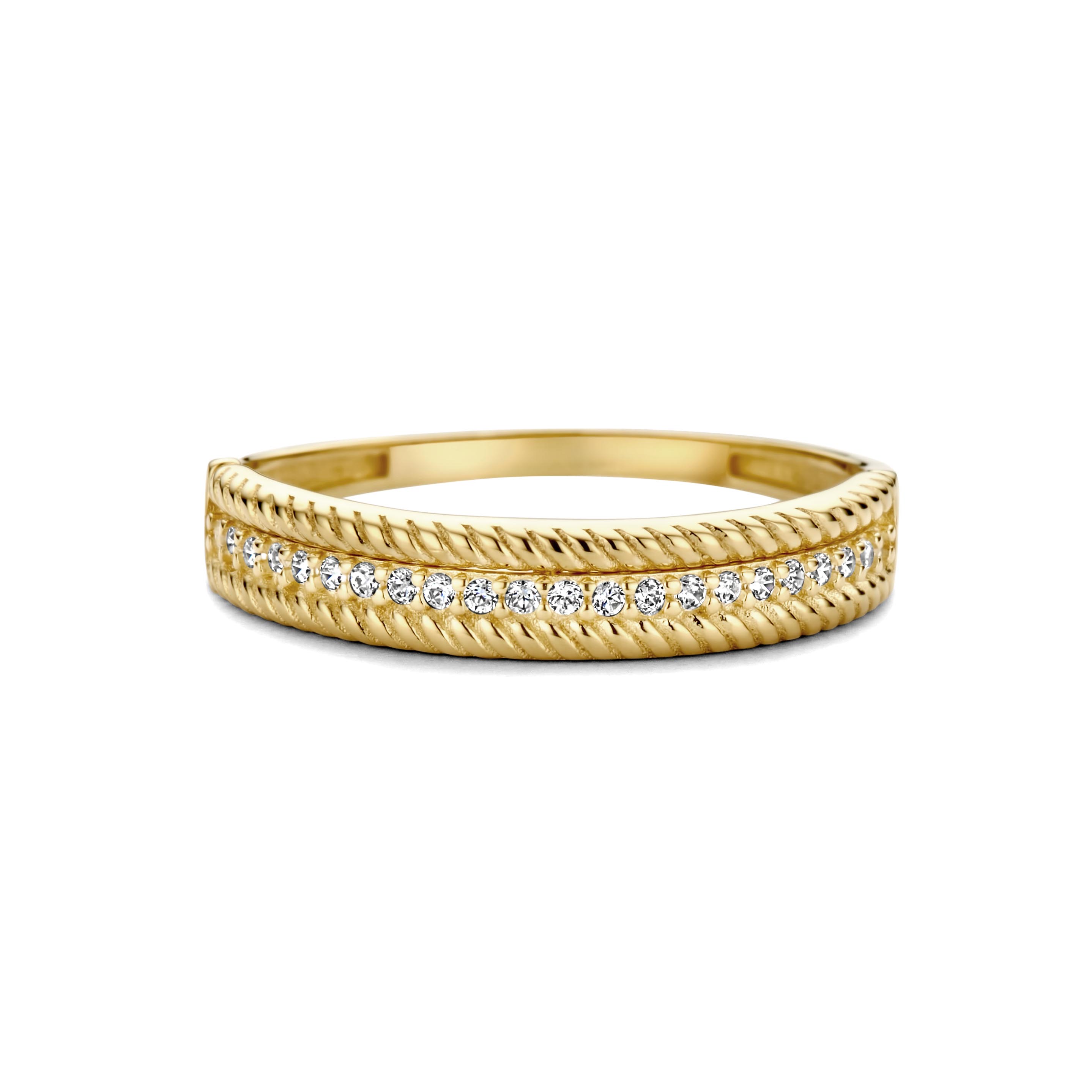 De SWING JEWELS SHINE 14K geelgouden ring, modelnummer SWER10201-Y14-58, is een elegante gouden ring van maat 58. Vervaardigd uit 14 karaat geelgoud, straalt deze ring eenvoud en verfijning uit zonder een glans afwerking. Het perfecte accessoire voor zowel dagelijkse als formele gelegenheden. Draag het solo voor een subtiele elegantie of combineer met andere ringen voor een trendy look.