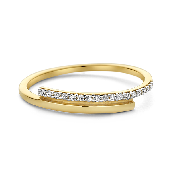 De SWING JEWELS RING 14K geelgoud met wit diamant van 0,085ct, modelnummer SWGDR0021-Y-54, combineert elegantie met verfijning. Deze ring van maat 54, gemaakt van hoogwaardig goud, schittert subtiel zonder extra glans. Draag hem als een tijdloze aanvulling op uw dagelijkse outfit of als verfijnde touch voor speciale gelegenheden. Perfect voor elke gelegenheid.