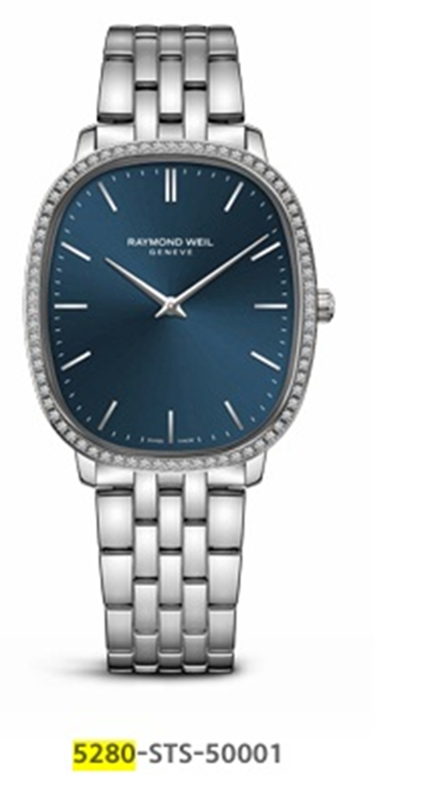 Dit is een horloge van het merk Raymond Weil gemaakt voor dames.
De specificaties zijn als volgt:
Kastmaat: 31x36 mm
Kastdikte: 5,1 mm
Waterdichtheid: 3 ATM / 30 Meter / 100 Feet