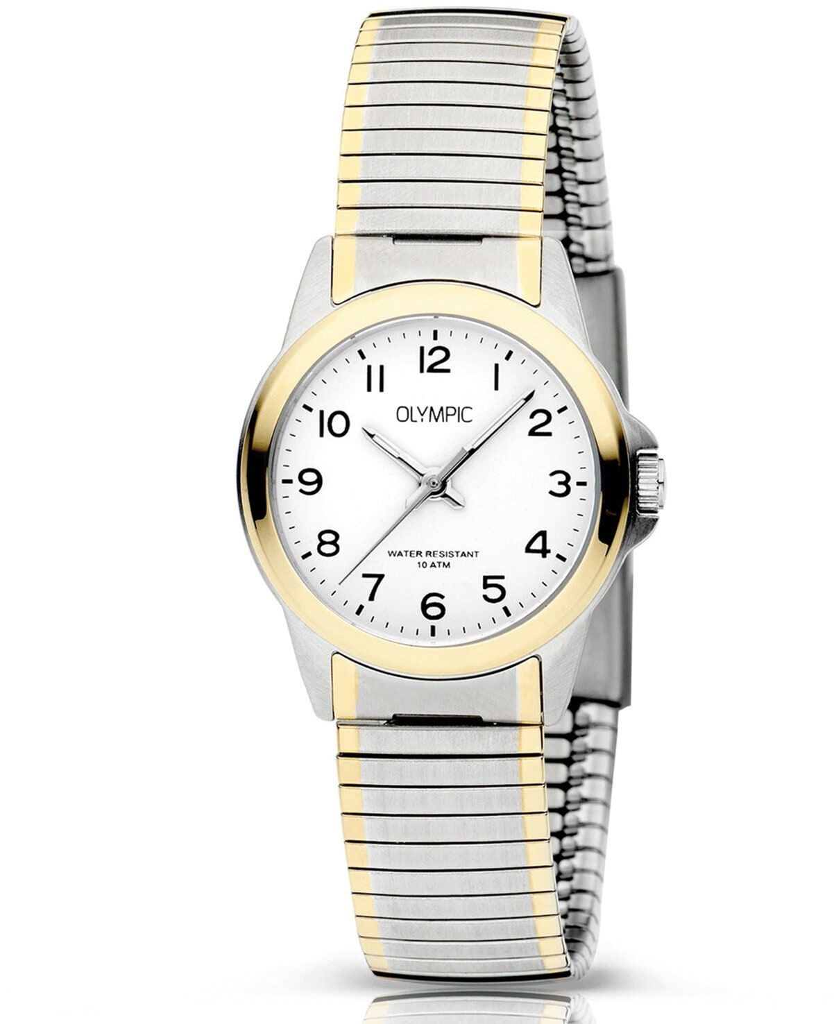 Olympic OL26DSS145B Charlie Dames Horloge
- Behuizing gemaakt van staal, in de kleur zilver
- Horlogeband gemaakt van staal, in de kleur zilver
- Quartz uurwerk, werkt op batterijen
- Voorzien van mineraalglas, krasbestendig
- 10 ATM waterdicht, geschikt om mee te zwemmen.
- Breedte van de behuizing is 29 mm
Wordt geleverd in originele Olympic horlogedoos en officiële garantie.