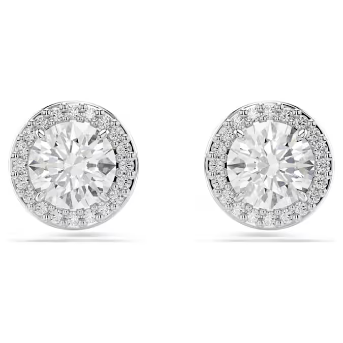 Steel de show met deze betoverende oorknopjes uit de Una Angelic-lijn. Dit nonchalante paar bevat heldere stenen die schitteren met de prachtige pavétechniek van Swarovski en is afgewerkt met een zetting met rodium toplaag. Zo maakt u elke dag speciaal.