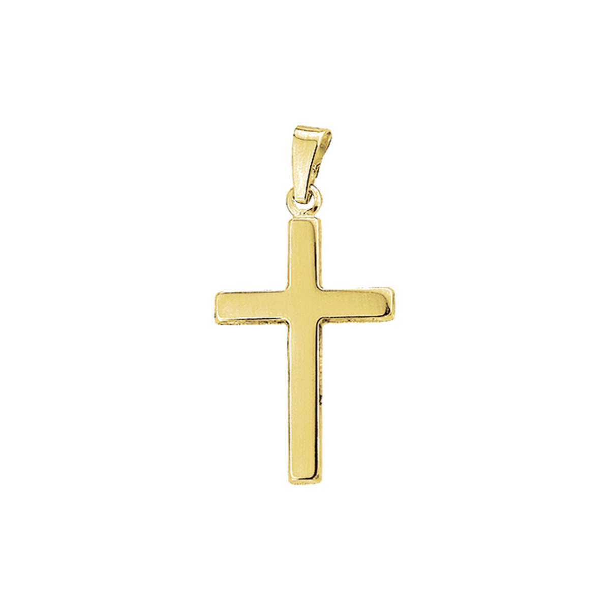 hanger kruis 14K geelgoud