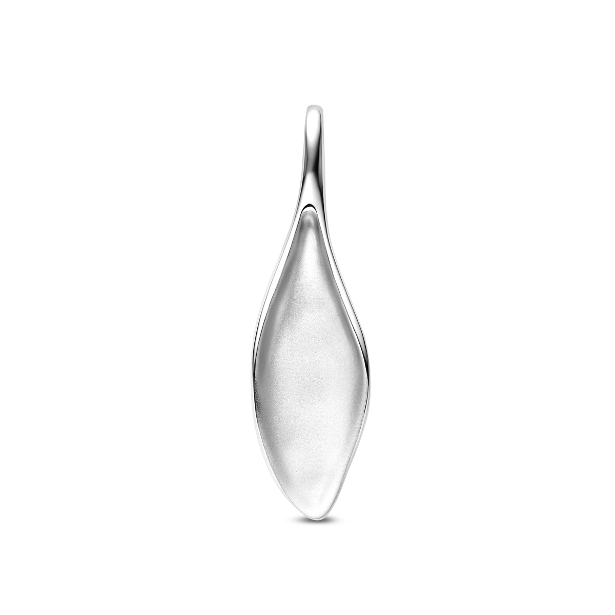 Gerhodineerd 925 zilveren hanger met een afmeting van 44.5x12.5mm.