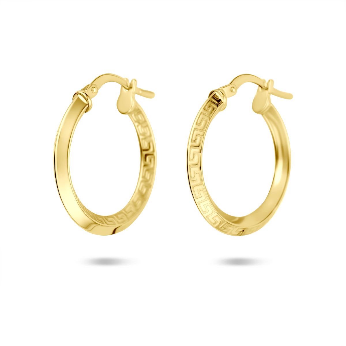 De Van Zaanen huiscollectie SilGold Creool 20x2.5mm, is een verfijnde creool oorring van goudgevuld materiaal met een glanzende afwerking. De oorbel heeft een diameter van 20 mm. Draag deze elegante creolen voor een stijlvolle uitstraling bij zowel casual als formele gelegenheden. 