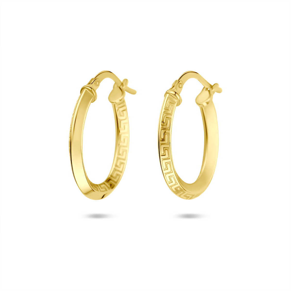 De Van Zaanen huiscollectie SilGold Creool 21x2.5mm straalt met zijn glanzende afwerking. Deze stijlvolle creool oorbellen zijn gemaakt van goldfilled materiaal. Perfect te combineren met andere sieraden voor een verfijnde look.