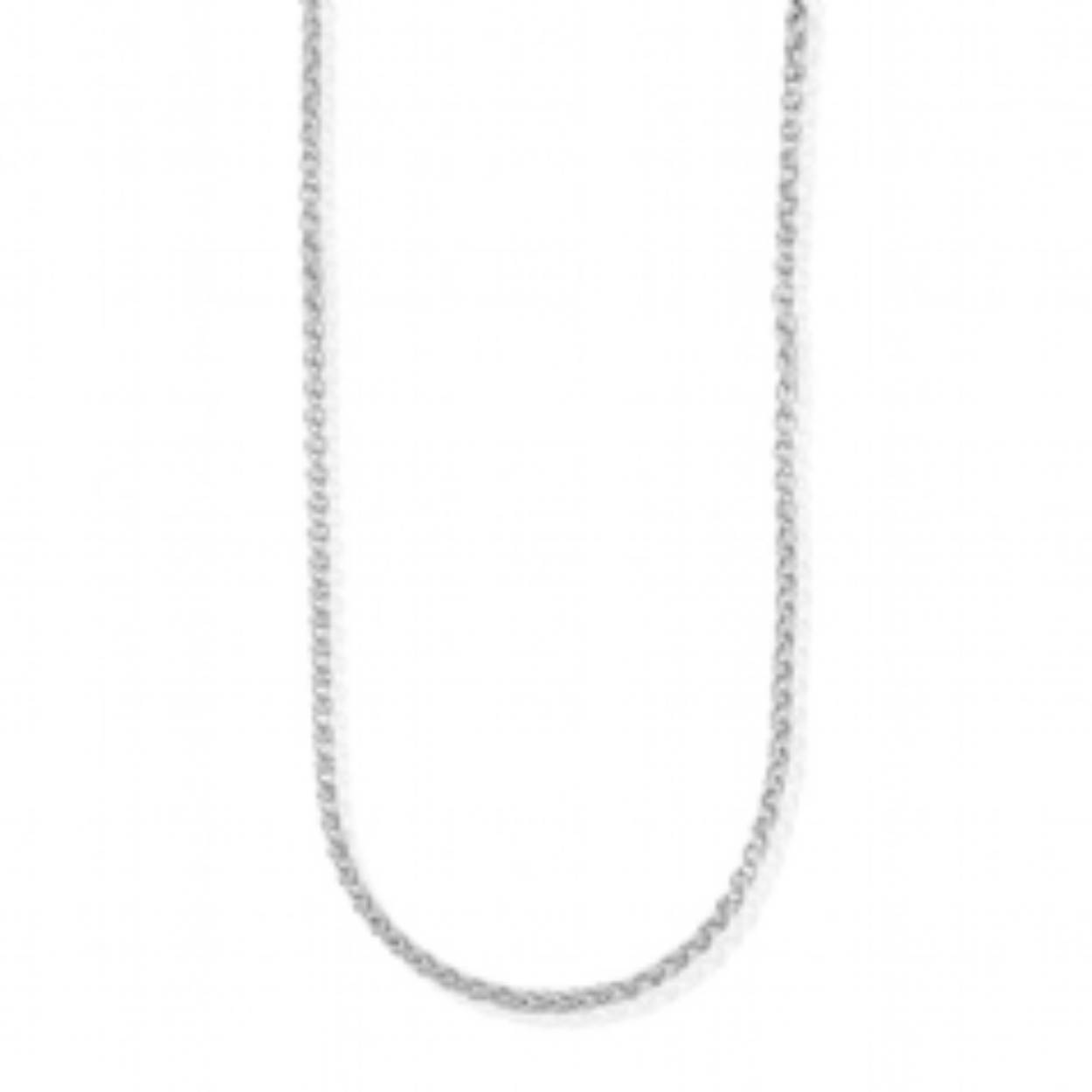 Vossenstaart collier 45cm
