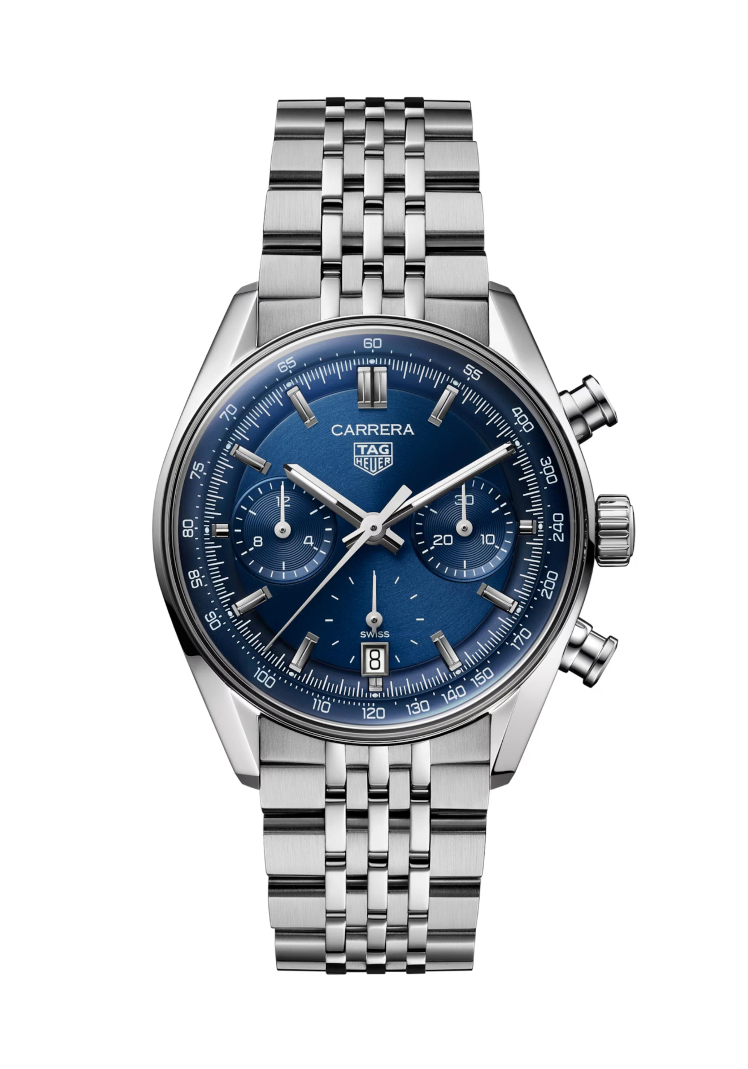 Dit TAG Heuer horloge behoort tot de Carrera collectie. 
Referentienummer: CBS2212.BA0048

Met zijn opvallende TAG Heuer Carrera blauwe uitstraling maakt deze herinterpretatie van de mythische Heuer Carrera een statement van klassieke elegantie. Door het beste van de iconische Carrera naar voren te brengen met gedurfde technische toevoegingen, toont dit horloge trots zijn spannende ontwerp. Het Carrera blauwe uiterlijk geeft het horloge een tijdloze uitstraling en zorgt ervoor dat het een echte blikvanger is. 

De TAG Heuer Carrera is voorzien van een automatisch TH20-00 uurwerk met een gangreserve van 80 uur. De kast is gemaakt van edelstaal. Het horloge heeft een diameter van 39mm en is getest op een waterdichtheid van 10 ATM / 100 meter. De horlogeband is gemaakt van edelstaal. 

Uw TAG Heuer horloge is 24 maanden na aankoop beschermd onder fabricage garantie. De duur van de garantieperiode van 2 jaar kan worden verlengd naar 5 jaar. Om dit te doen, nodigen wij u uit om een account aan te maken of in te loggen op uw MyTAGHeuer online account en vervolgens uw horloge te registreren. U ontvangt dan een gratis garantieverlenging van 3 jaar.
