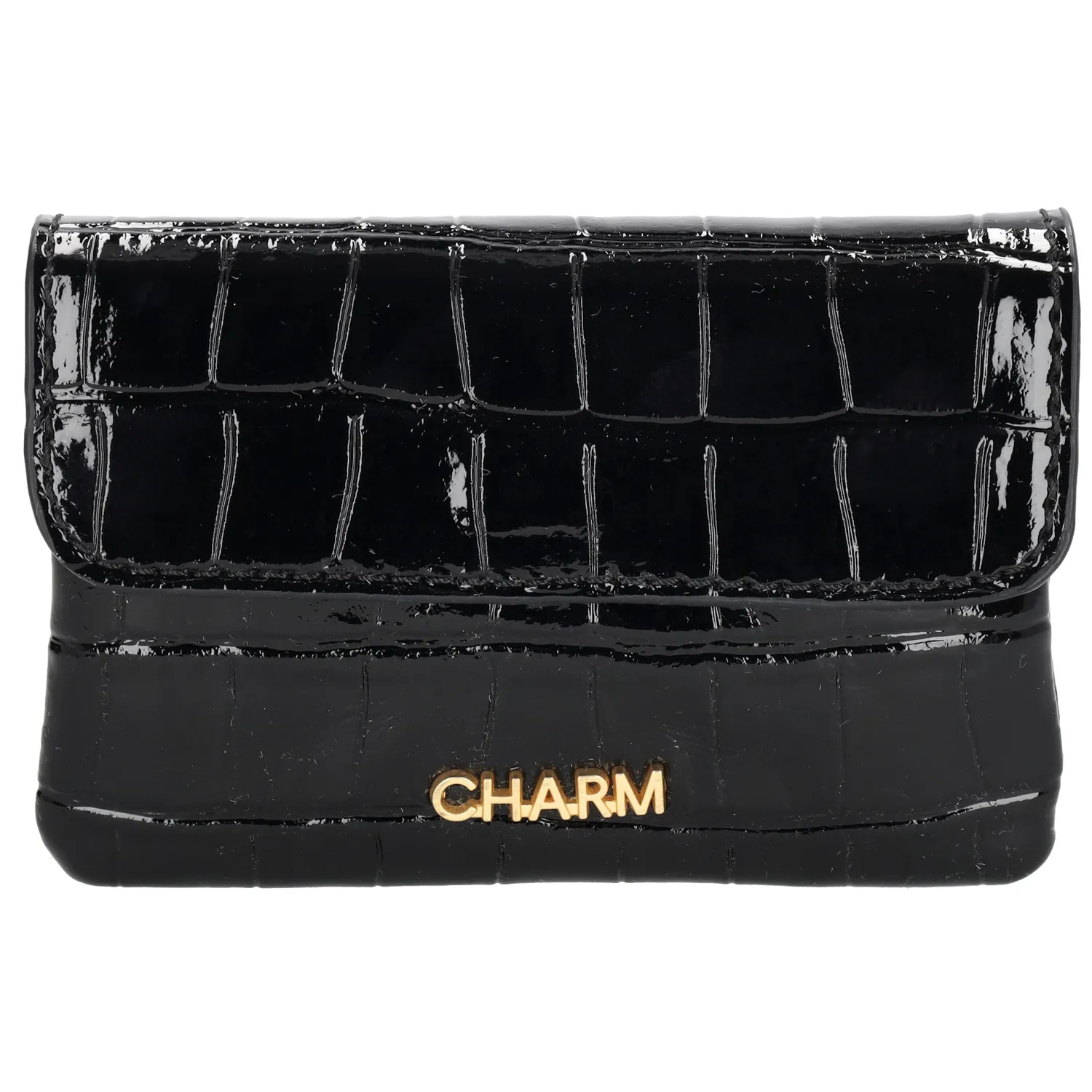 De Charm London Knightsbridge portemonnee is een stijlvolle accessoire met een luxe uitstraling. Gemaakt van glanzend lakmateriaal met een chique croco-structuur, voor een modieuze en opvallende look. De portemonnee beschikt over twee aparte vakken, waaronder één met een ritssluiting – ideaal voor het veilig opbergen van muntgeld of kleine essentials. De overslag met magneetsluiting houdt alles netjes en veilig op z’n plek. Compact en toch ruim genoeg voor je dagelijkse benodigdheden.

Kenmerken:

Gemaakt van lakmateriaal met croco-structuur

Twee vakken, waaronder één met ritssluiting

Sluit met een overslag en magneetsluiting

Elegant en compact ontwerp

Ideaal voor dagelijks gebruik of een avondje uit
