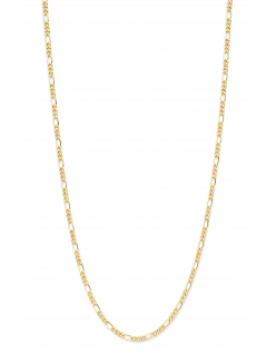 Fjory gouden collier met zilveren kern.
