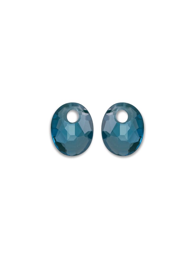Mix en match deze Small Oval oorbel edelstenen aan de Sparkling oorstekers en creolen. Verkrijgbaar in verschillende kleuren!