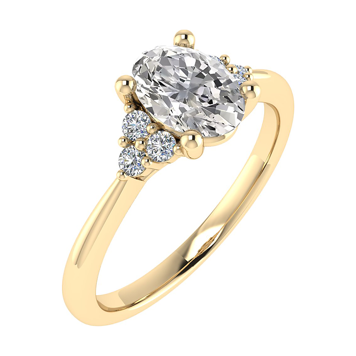 "Ontdek de elegantie van deze 14K gouden ring met een ovale lab-grown diamant. Met een verfijnde Vs1 zuiverheid en een D-kleur, straalt deze ring luxe uit. Perfect voor maat 54, met een glanzende afwerking. Draag het als een statement stuk voor speciale gelegenheden of dagelijks voor subtiele glamour." ring wordt geleverd met een IGI diamanten certificaat. 