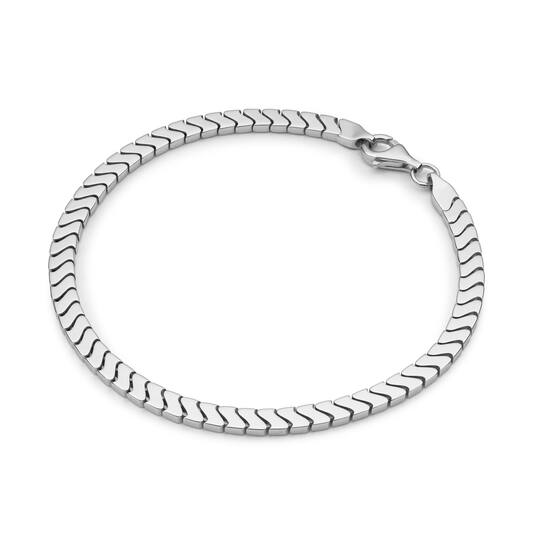 Zilveren armband 4.5mm 19cm