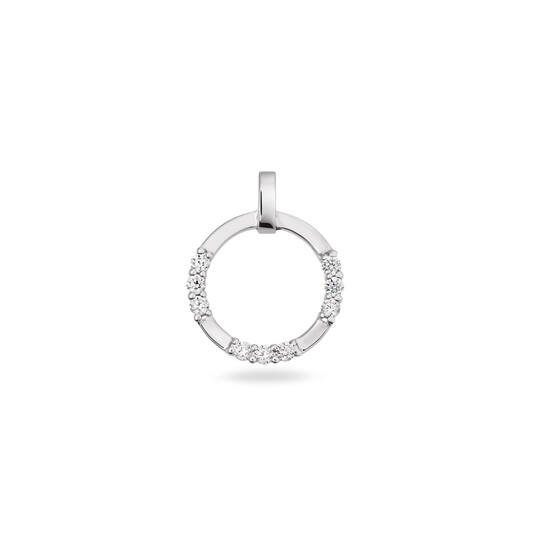 Zilveren Hanger - Rond - 16mm - 2cm