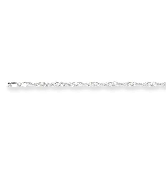 Schakelcollier - Singapore - Zilver - 45cm