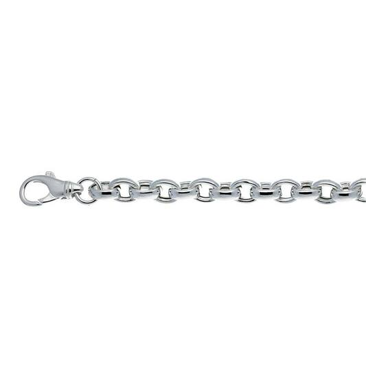 Schakelarmband - Jasseron - Rond - 8.5mm - 19cm
