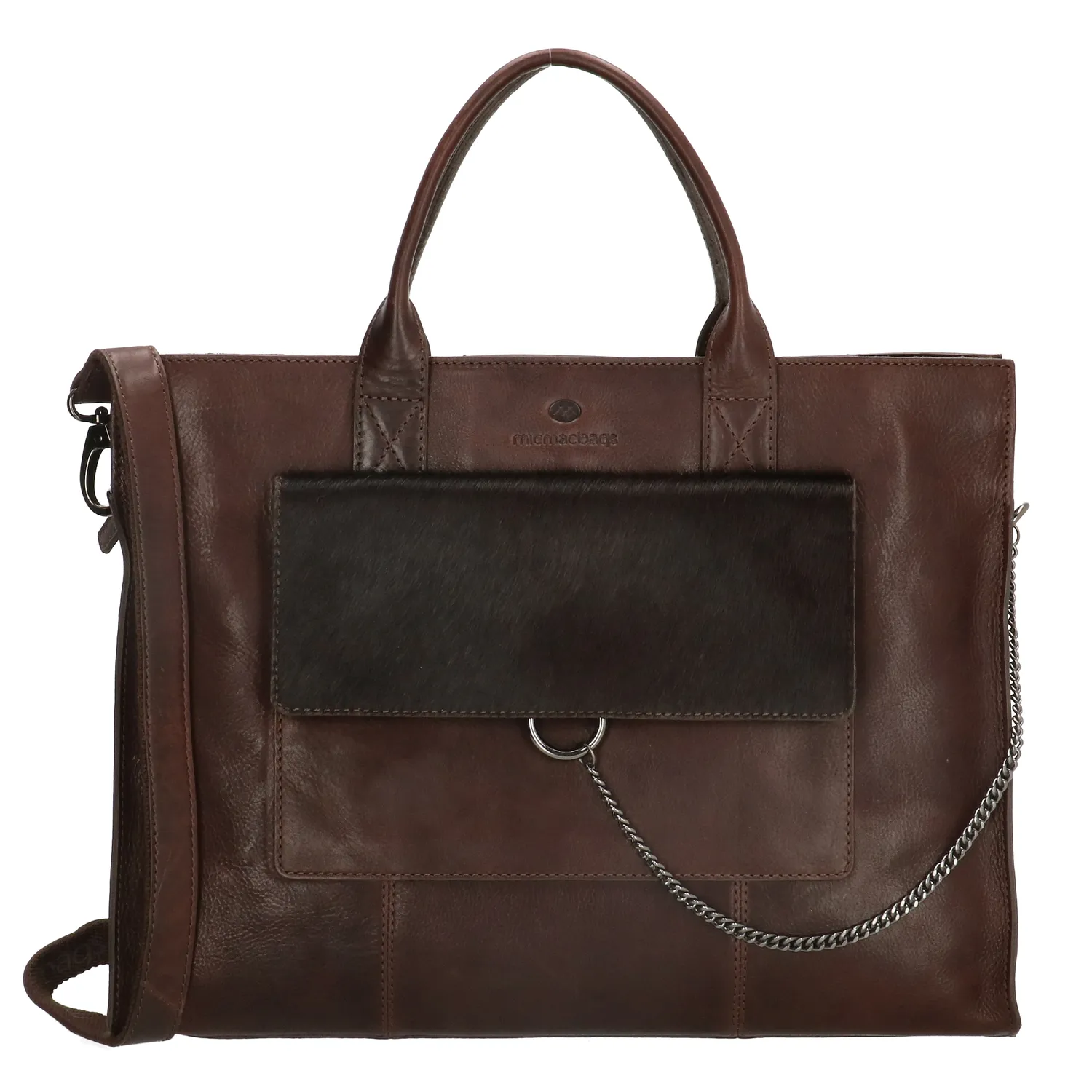 Op zoek naar een leren laptoptas? Die heb je nu gevonden! De tas is handig in gebruik, omdat je er veel spullen geordend in kwijt kunt. In het hoofdvak van de tas bevinden zich namelijk een 15,6 inch laptopvak, twee insteekvakken, twee pennenhouders, vier creditcardvakken en een ritsvak. Ook heeft de tas nog een voorvak met magneetsluiting en een achtervak met ritssluiting. Ideaal om al je werk of studie spullen in op te bergen!  Je draagt ‘m gemakkelijk in de hand aan de twee handvaten of je slingert ‘m over je schouder aan de afneembare en verstelbare schouderbanden! Ga jij stijlvol op pad met deze laptoptas?

Micmacbags laat zich inspireren door verschillende landen en culturen. De Mendoza collectie van Micmacbags heeft stoere westernsferen en is gemixt met de stijl van een manage. De tassen van Micmacbags worden gemaakt van runderleer, waardoor de tassen een natuurlijke uitstraling hebben.


De eigenschappen van deze laptoptas zijn:

Voorvak met magneetsluiting
Hoofdvak met ritssluiting
15,6 inch laptopvak
Twee insteekvakken 
Twee pennenhouders
Vier creditcardvakken 
Ritsvak
Achtervak met ritssluiting
Twee handvaten 
Afneembare en verstelbare schouderband