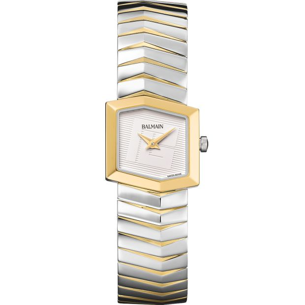 De Balmain Taffetas, modelnummer B46523928, is een stijlvolle horloge Dit horloge combineert elegantie met functionaliteit, ideaal voor zowel formele als informele gelegenheden. Draag het om je pols om je outfit een verfijnde uitstraling te geven. Met zijn tijdloze design is het een must-have accessoire.