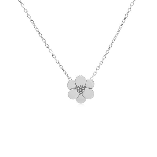 Karma Jewelry zilveren collier LILIEE flower