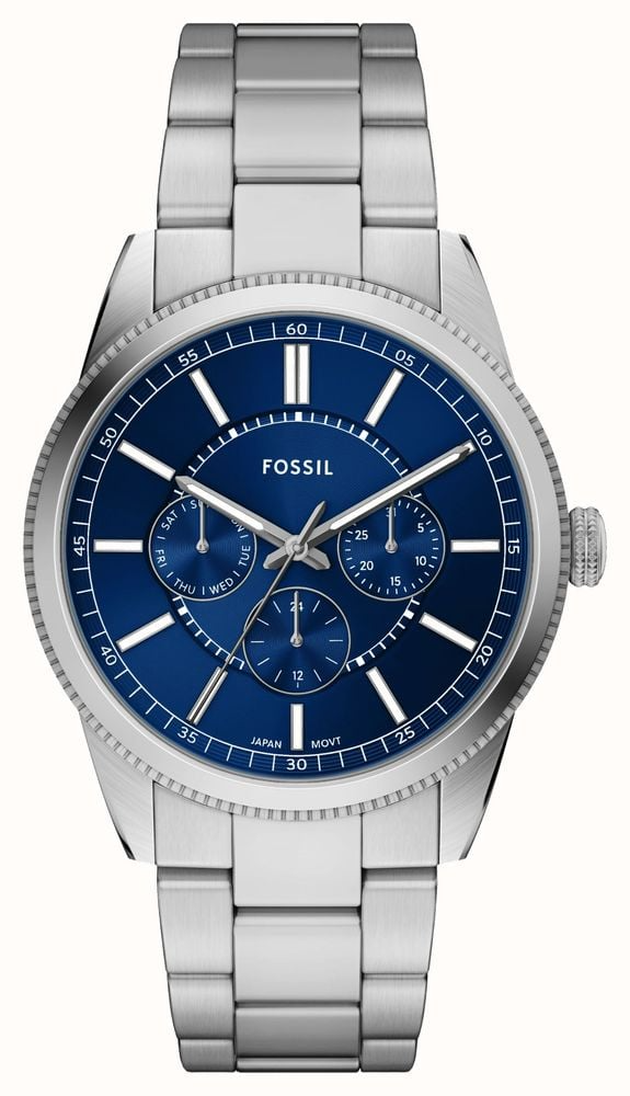 De FOSSIL HORLOGE FS6134 is een stijlvolle herenhorloge met een kastgrootte van 42 mm en een gewicht van 135 gram. Het heeft een zilverkleurige roestvrijstalen band. Deze horloge heeft geen datumfunctie. Draag het dagelijks voor een verfijnde, moderne look die past bij zowel casual als formele outfits. Perfect voor elke gelegenheid.
