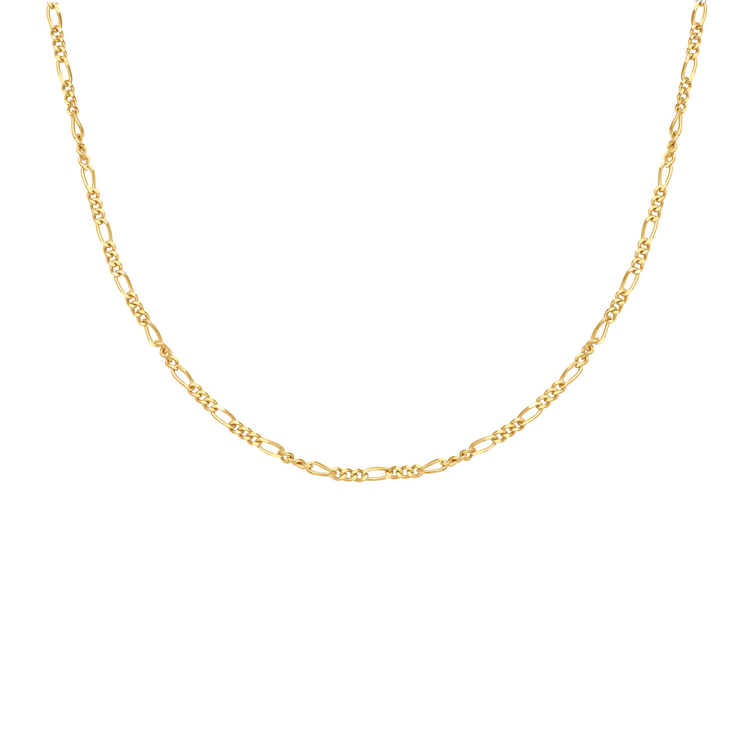 Geïnspireerd door de schoonheid van de natuur, legt Chill Voyager de essentie van zorgeloos avontuur vast. Deze look is perfect voor relaxte stranddagen of zonnige weekenden en voegt een vleugje ongedwongen charme toe aan je stijl. De Filia curb chain ketting heeft schakels die een onderscheidend en exotisch ontwerp creëren en een unieke flair toevoegen. Het is perfect om te combineren met andere kettingen om je bohemien-geïnspireerde look te versterken.

