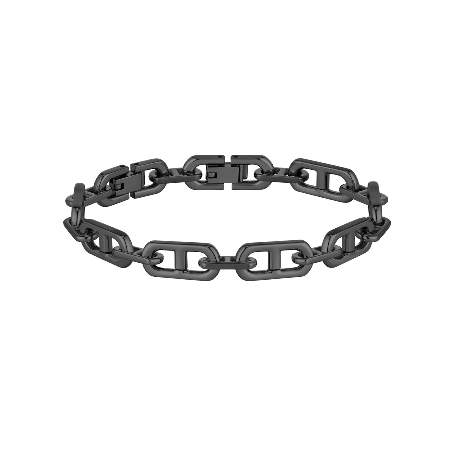 BOSS JEWELS HBJ1580728M KODE CHAIN Mannen Armband 17,5 - 19cm
Deze armband van BOSS uit de KODE CHAIN serie met artikelnr. HBJ1580728M is een opvallend sieraad voor de echte BOSS klant. De stalen zwarte armband heeft grove rechthoekige schakels en 1 extra klikschakel om de armband te verlengen. De lengte is 17,5 of 19cm. Zeker goed te combineren met de bijpassende sieraden van BOSS. 

Het merk:
HUGO BOSS is afgestemd op levensstijlen waar het gaat om kwaliteit en precisie. Het wereldwijde fashionlabel is verdeeld in twee merken: BOSS en HUGO. Het merk BOSS biedt geavanceerde, moderne horloges gericht op kwaliteit en design om een onberispelijke look te cre&euml;ren &ndash; of het nu zakelijk, casual of sportief is. Ontdek de nieuwe horlogecollectie die bewijst dat details echt het verschil maken.

Specificaties:
- Artikelnr: HBJ1580728M
- Stalen armband 
- Verleng slot
- Zwart
- Lengte: 17,5 of 19cm