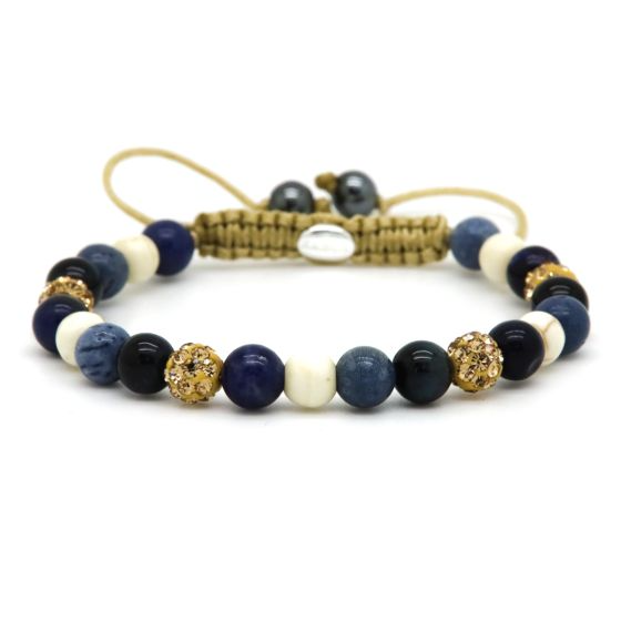 Karma armband, Spiral YARA XS (gold crystal)