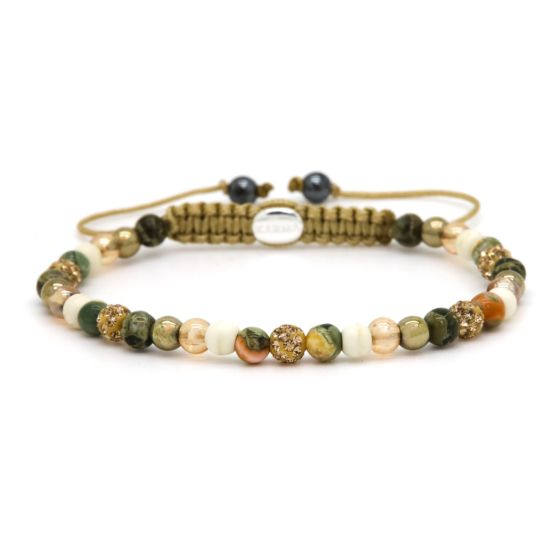 Karma armband, Spiral YSE XXS (gold crystal)