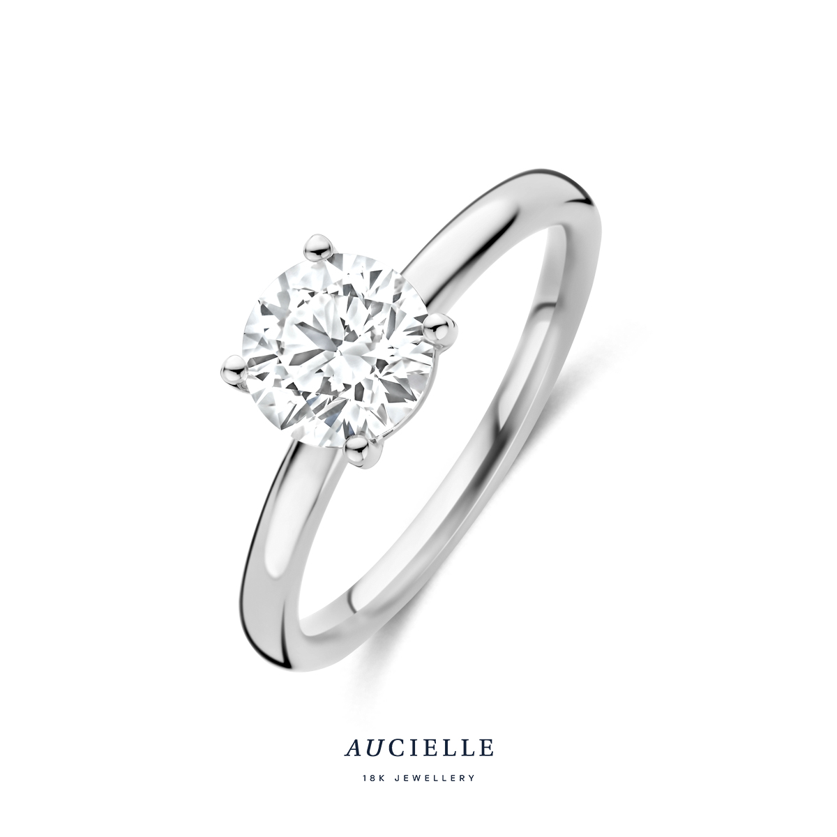 AuCielle Ring wit goud 18k LG Diamond 1,25Ct - AR9004U