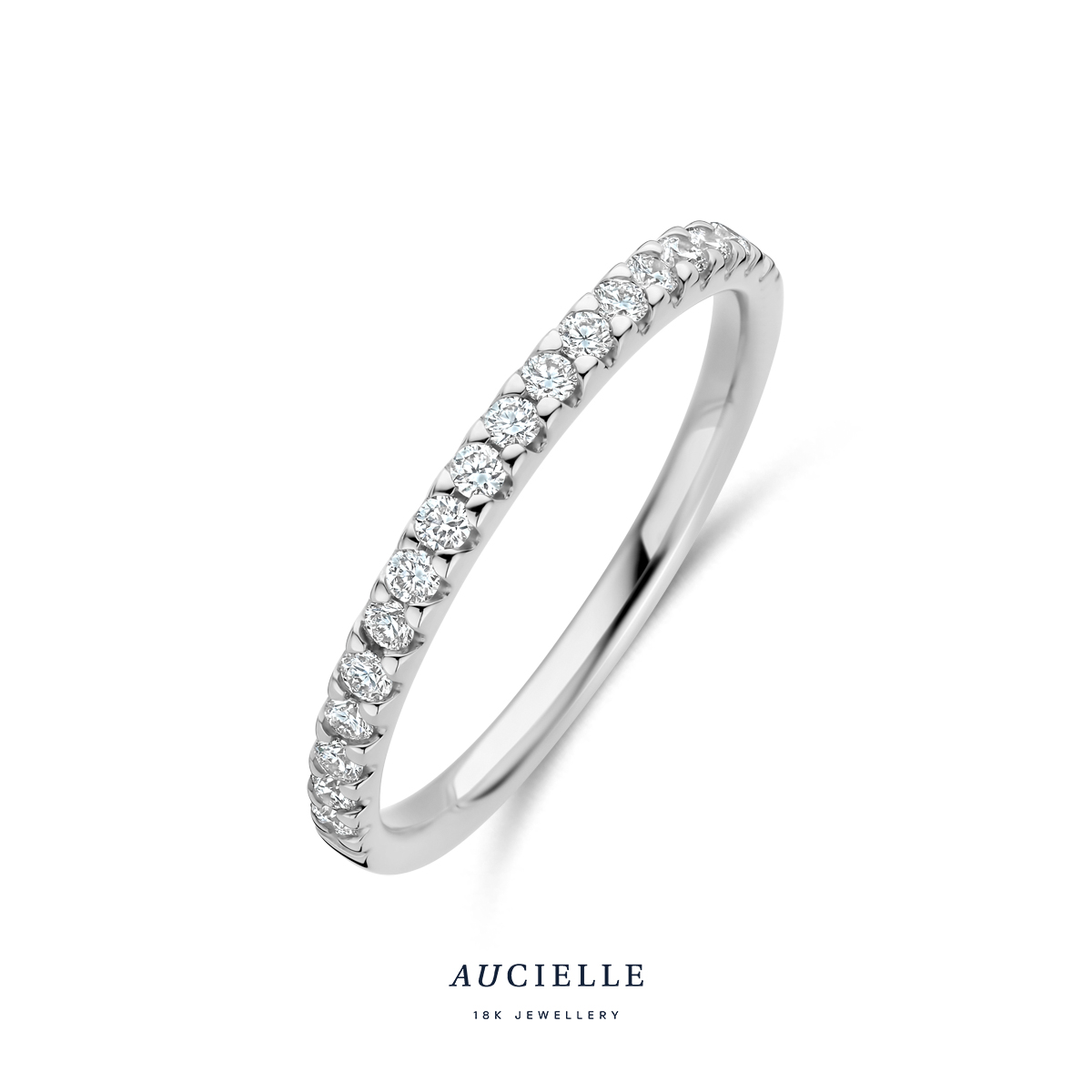 AuCielle Alliance wit goud 18k LG Diamond 25p - AR9020U/56