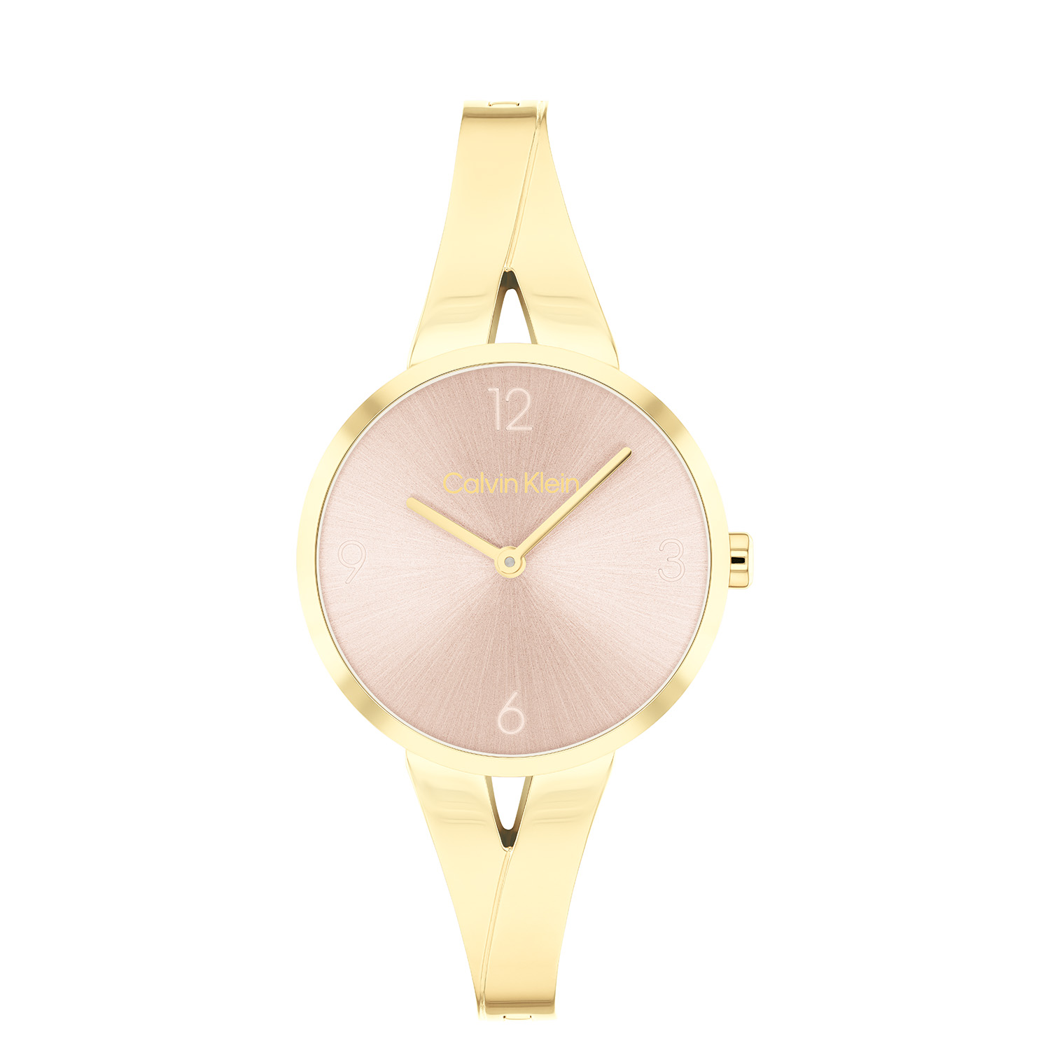 Calvin Klein CK25100027 Dames Staal Horloge 30mm 
Dit Calvin Klein dameshorloge met nr CK25100027 is een chique en minimalistisch ontwerp. De stijlvolle ronde stalen goudkleurige kast heeft een gladde bezel en een blush wijzerplaat met hele fijne uursaanduiding. Aan het horloge zit een speciaal gevormde spangband die aan de onderkant overloopt in schakels. Het sierlijke horloge heeft een mineraalglas, een doorsnee van 30mm en is 3ATM.

OVER CALVIN KLEIN
Calvin Klein is een wereldwijd lifestylemerk dat gewaagde, vooruitstrevende idealen en een verleidelijke, vaak minimalistische, esthetiek nastreeft. Calvin Klein werd groot in de jaren 70 door haar mode- en merkjeans collecties. In de jaren 80 lanceerde Calvin Klein haar spraakmakende ondergoed dat uitdrukkelijk van logo ’s voorzien was. Vanwege het grote succes is het merk ook succesvol uitgerold in Accessoires, Parfums, Home, Brillen, Golf, Horloges en Sieraden.
Sinds de oprichting in 1968 door Calvin Klein, heeft het merk haar reputatie opgebouwd als leider in de Amerikaanse mode, dankzij een cleane esthetiek en innovatieve ontwerpen. Calvin Klein wil haar publiek verleiden en inspireren door middel van provocerende beelden en opvallende ontwerpen die prikkelen. 

SPECIFICATIES:
- Mineraalglas
- Goudkleurige stalen kast
- Blush wijzerplaat 
- Goudkleurige spang en schakelband
- Ronde kastvorm, Ø 30mm
- 3ATM