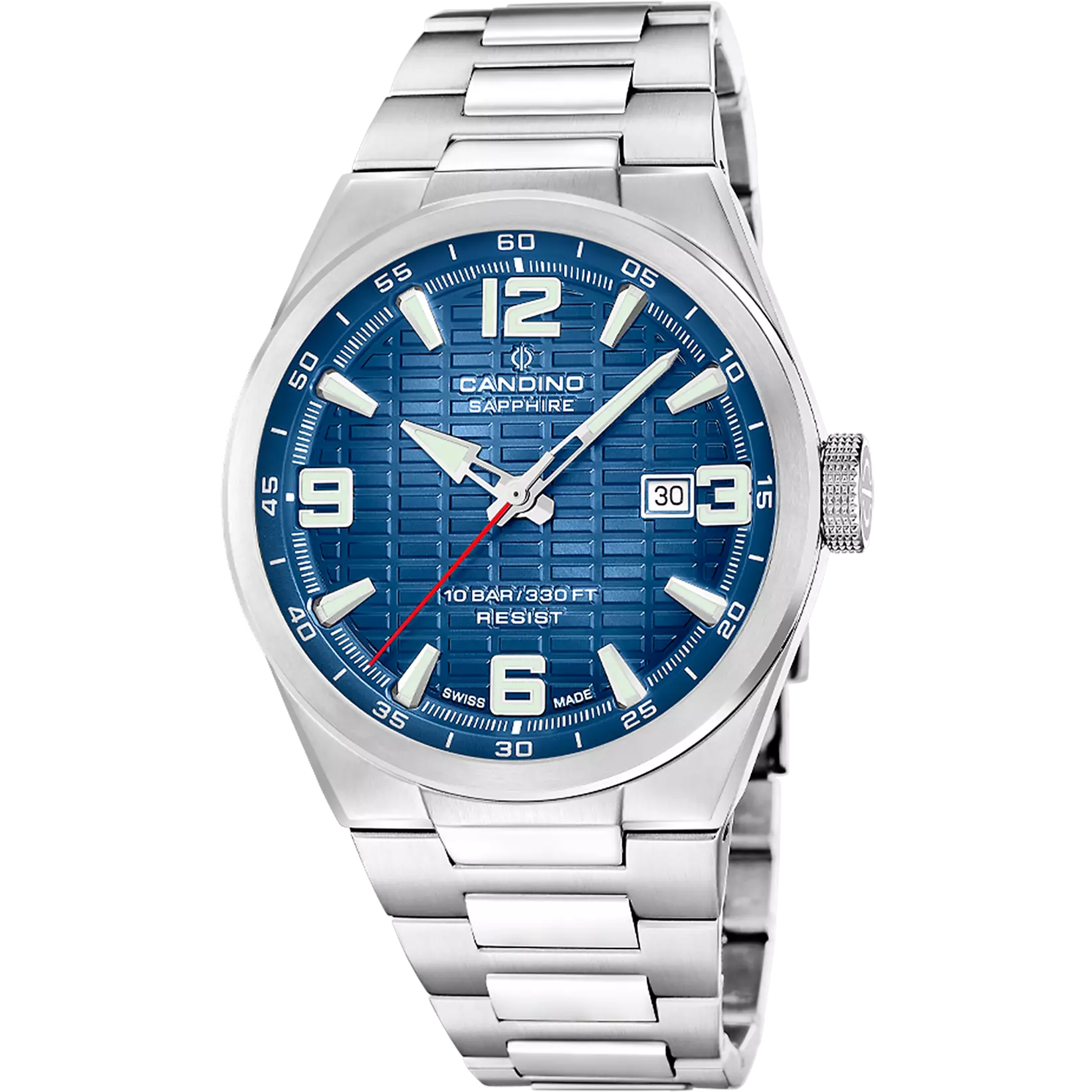 Candino Swiss heren horloge C4797/2 met een roestvrij staal kast
