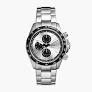 Autocross, een moderne interpretatie van het klassieke racehorloge, herdefinieert sportieve stijl. De klassieke zilveren sunray wijzerplaat met zwarte sub-eyes contrasteert met de roestvrijstalen kast en band. Met een quartz multi-eye uurwerk dat een dubbele tijd en dag van de week weergeeft, biedt dit 42 mm horloge extra functionaliteit voor je dagelijkse avonturen.