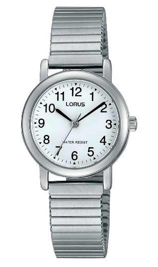 Materiaal Kast	Metaal
Kleur kast	Zilverkleurig
Diameter kast	26 mm
Materiaal Band	Staal
Kleur band	Zilverkleurig
Breedte band	13 mm
Techniek	Quartz
Soort Horloge	Analoog
Waterdichtheid	Waterresistant
Datumweergave	Datum