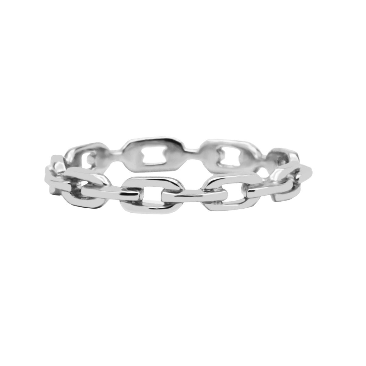 De Karma Ring Queens Chain Silver, modelnummer KAR-R026S58, is een prachtige zilveren ring in maat 58, perfect voor elke sieradenliefhebber. Deze ring straalt elegantie uit en kan zowel solo als in combinatie met andere ringen gedragen worden. Perfect voor dagelijkse chic of speciale gelegenheden.