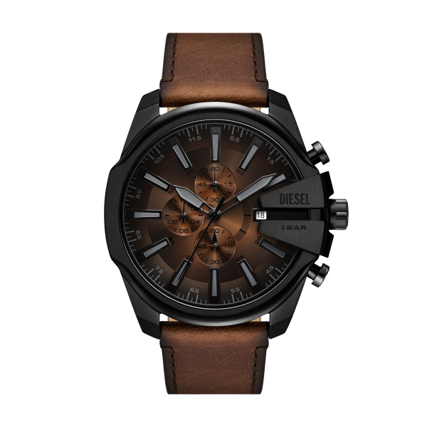 De DIESEL Horloge DZ4692 is een stijlvol polshorloge met een 48mm kast van roestvrij staal en een bruine band. Het heeft geen datumaanduiding en weegt 93 gram. Draag het bij casual of zakelijke outfits voor een stijlvolle look. Perfect te combineren met zowel klassieke als moderne stijlen. Ideaal voor dagelijks gebruik.