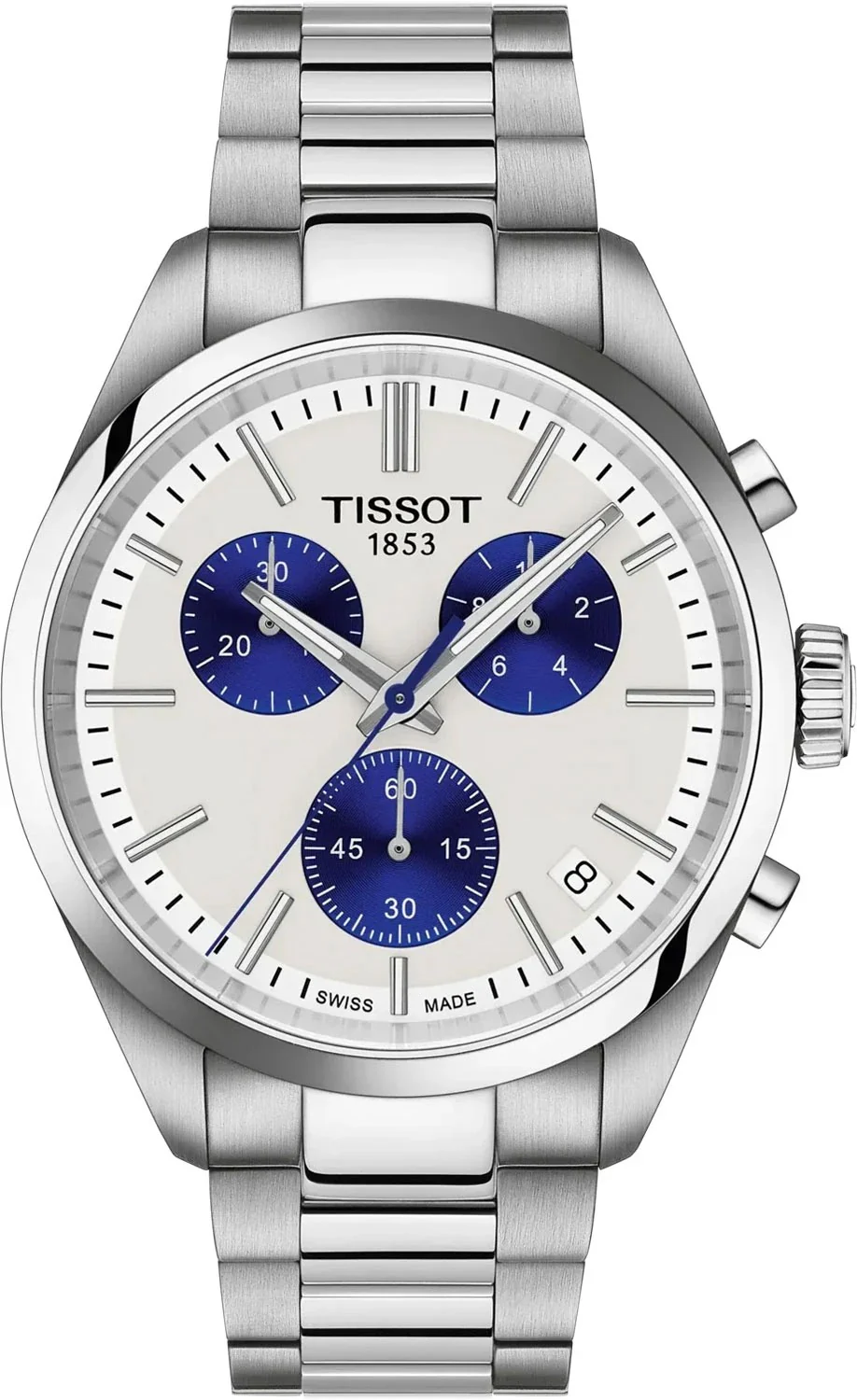 Tissot PR 100 Quartz Chronograph is een horloge dat elegantie en functionaliteit perfect combineert. Met zijn verfijnde ontwerp en betrouwbare Zwitserse quartz uurwerk is dit horloge een ideale keuze voor dagelijks gebruik én speciale gelegenheden. 