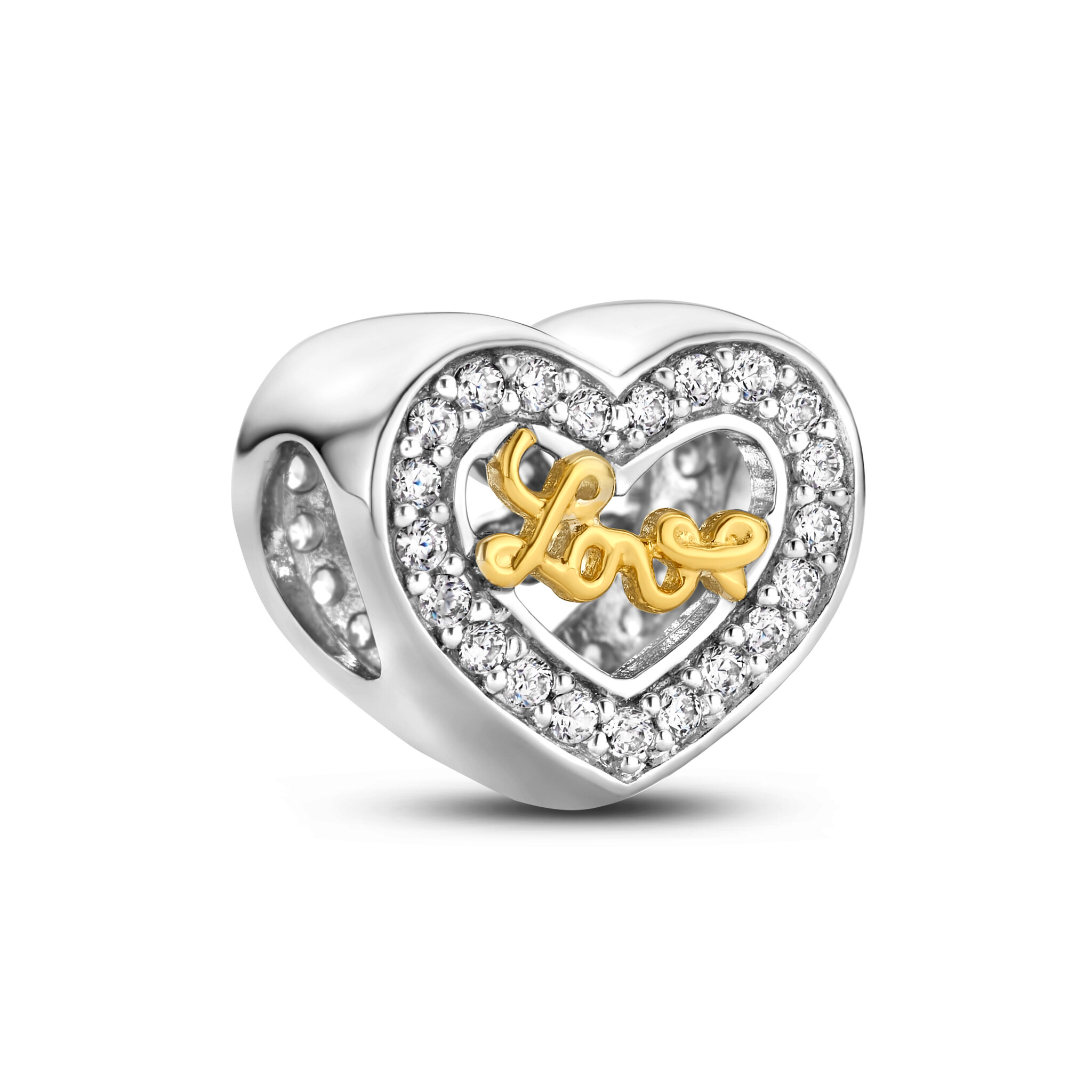 Rosa di Luca 665.002 Bedel Hart met Love Verguld
